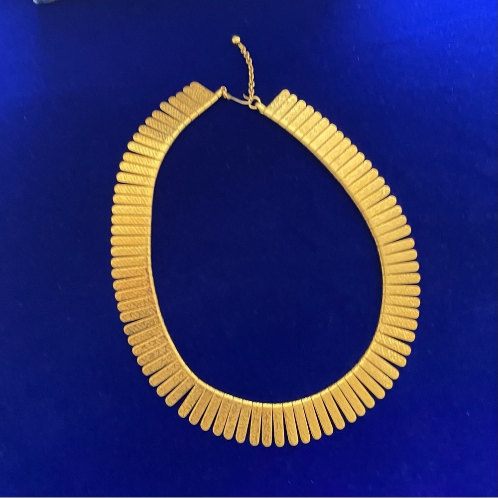 Vtg Cleopatra Style Choker Necklace